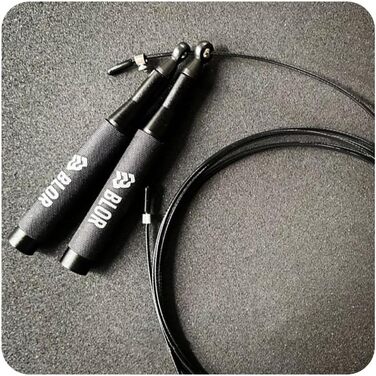 Скакалка Blor Jump Rope Pro алюмінієва, сталева, нейлонова, з ергономічними неслизькими ручками, для схуднення, боксу, кросстренінгу, з чохлом