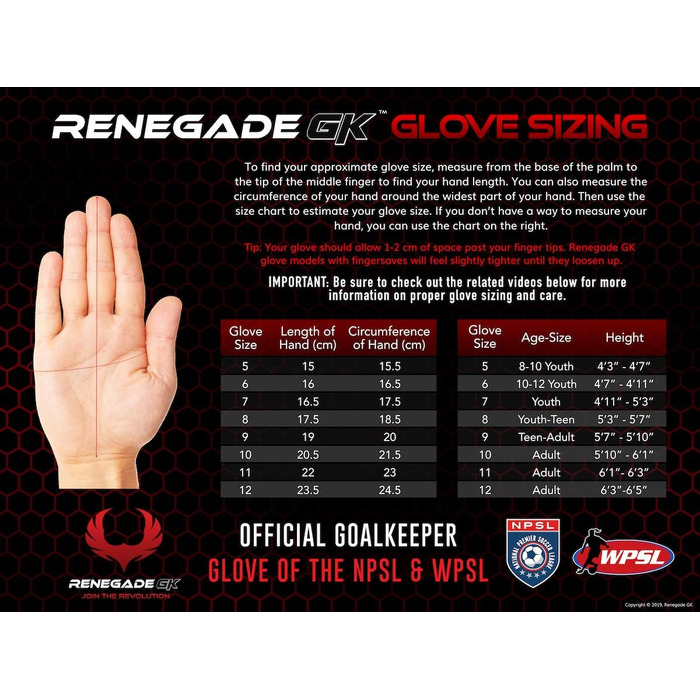 Професійні воротарські рукавички Renegade GK Eclipse з захистом пальців, розміри 7-12, контактне покриття 4+3 мм, максимальне зчеплення, захист і комфорт для чоловіків, дорослих і підлітків