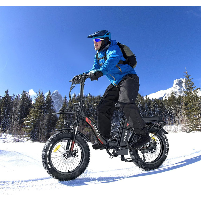 Електровелосипед Fafrees F20 MAX E-Bike 20" 48V 22.5AH Fatbike, 150 кг