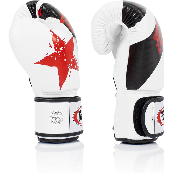 Боксерські рукавички Fairtex BGV1 Nation White, 12 унцій