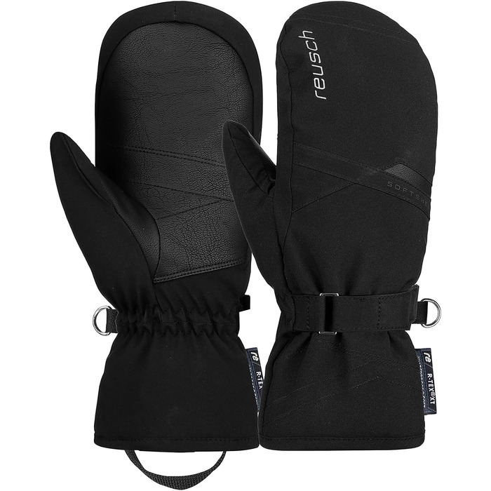 Жіночі рукавиці Reusch Helena R-tex Xt Mitten Extra Теплі, водонепроникні, дихаючі жіночі рукавиці 7.5 чорний / срібло