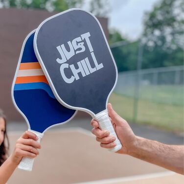 Ракетка для піклболу Just Chill Pickleball - графіт, стільникова серцевина, комфортне зчеплення