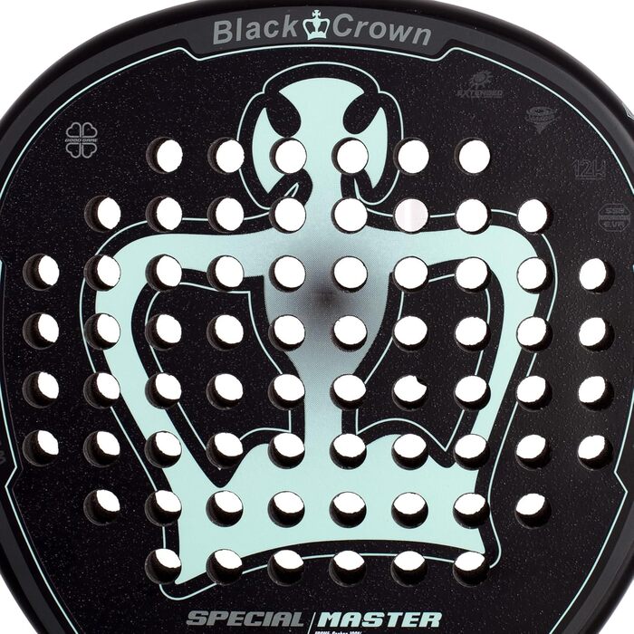 Ракетка Black Crown Special Master Padel чорна 335-370г