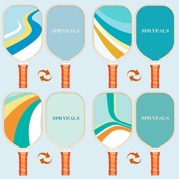 Ракетка для піклболу Sprypals WJ12252, легка композитна