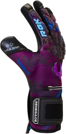 Воротарські рукавички Renegade GK Rogue, обмежена серія, з фингерпротектом, 4+3 мм Giga Grip, розміри 6-11, для чоловіків, дітей, підлітків, рівень 4+, преміум-якість