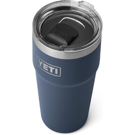 Кружка YETI Rambler з кришкою Magslider, темно-синя, 591 мл