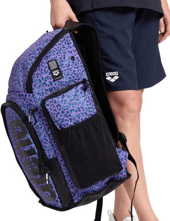 Рюкзак ARENA Unisex Spiky III Team Backpack 45 Allover для басейнів (45л, Simone Animalier)