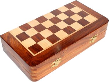 Настільний ігровий набір StonKraft Travel Magnetic Chess дерев'яний