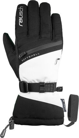 Рукавички жіночі Reusch Demi R-tex Xt Extra Warm, Водонепроникні, Дихаючі (8, чорний / білий)