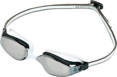 Окуляри Aquasphere Fastlane, UV захист, силікон, SILVER TITANIUM