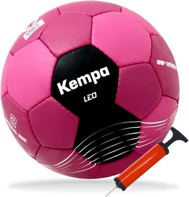 Гандбольний тренінг Kempa Бордо червоний/рожевий чорний Ball Pump 0