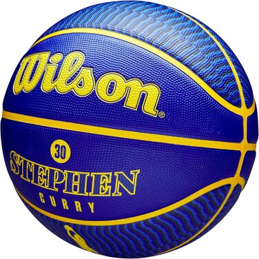 Баскетбол на відкритому повітрі WILSON NBA Player Icon розмір 17,8-74,9 см та міні розмір 7 Стівен Каррі