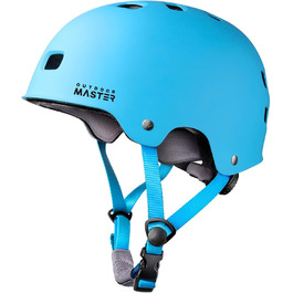 Шолом OutdoorMaster для скейтборду, велосипеда та роликів, вентиляція, два змінних внутрішніх вкладиші, для дітей, підлітків і дорослих