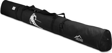 Лижна сумка Normani Ski Bag в 170 см і довжину (темно-чорна, 170 см)