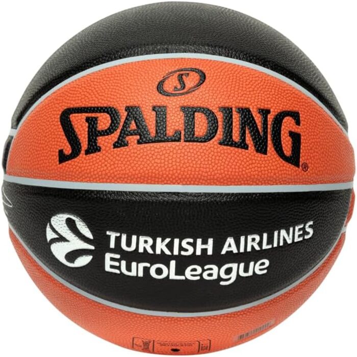 Баскетбольні м'ячі Spalding 77100Z чорний/помаранчевий р. 7