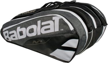 Тримач ракетки Babolat X 9 Pure Racket Bag, сірий, 68 x 40 x 20 см