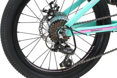 Shimano Ступінчастий, дискові гальма, 20 MTB 7+, від 6 років (Mint)