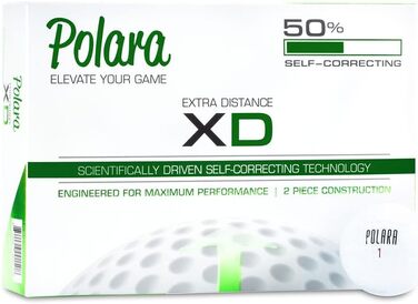 М'ячі для гольфу Polara Ultimate, корекція гачка, 1 дюжина