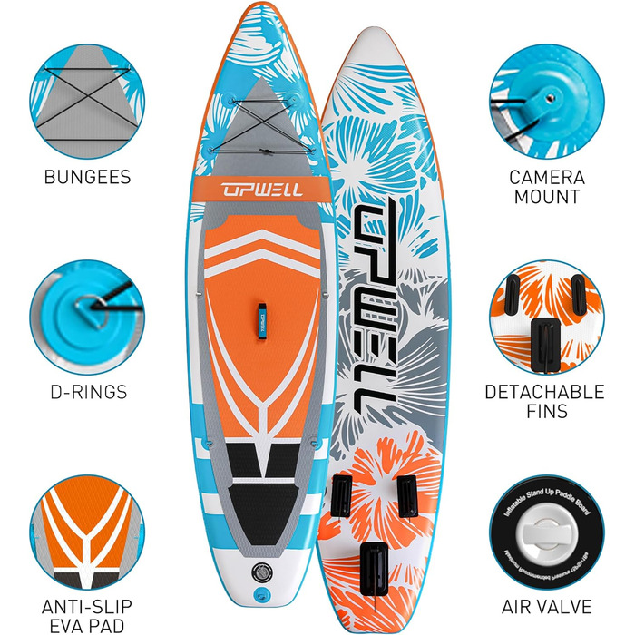 Надувна SUP-дошка UPWELL 11'/10'6