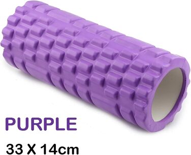 Блок для йоги AYWTIUN Fascia Roller, поролоновий масажний ролик