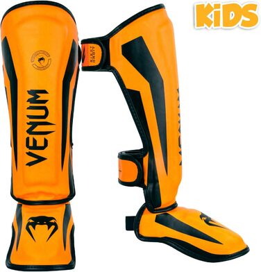 Щитки для гомілок Venum Kids Elite Neo Orange