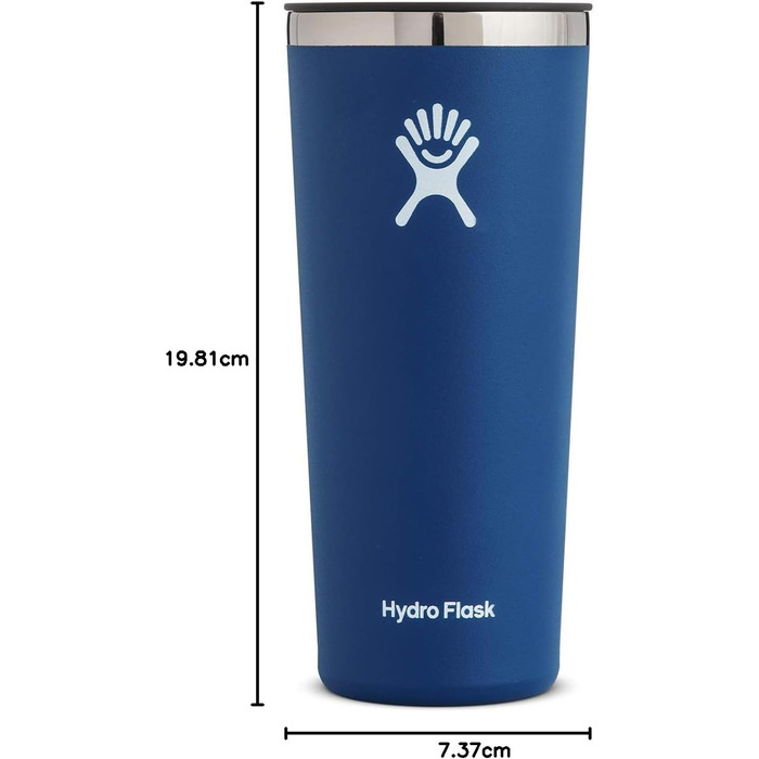 Термокухоль Hydro Flask для дорослих, 650 мл, синій, універсальний