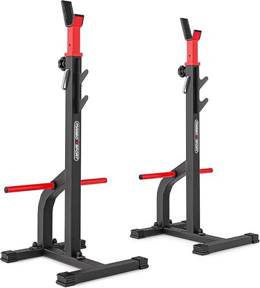 Багаторівневі стійки для штанги Marbo Sport MS-S108, 2 шт., з упорами, вибір варіантів, вироблено в ЄС