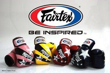 Рукавички Fairtex 'Nation', 473 г, червоні