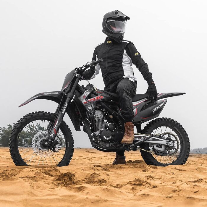 Мотошолом ILM Dual Sport Adventure з сонцезахисним козирком, сумісний з Pinlock, ECE, для мотокросу, квадроцикла, оффроуд WS902