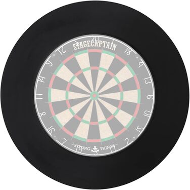 Дошка для дартсу зі стрілами та ловом, 1715 Bullseye Pro, сталева