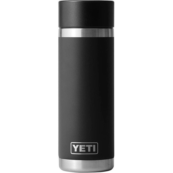 Термос пляшка YETI Rambler з кришкою Hotshot, чорний, 532 мл