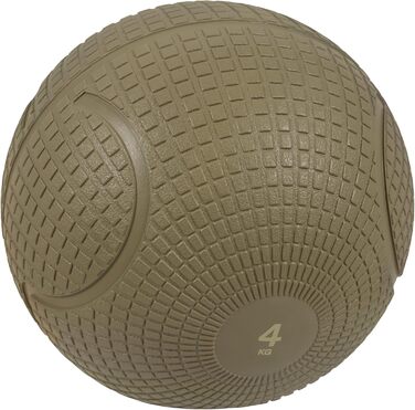 Медбол гумовий Orbit™ 2-5 кг – нековзкий, для фітнесу, кросфіту, функціонального тренування, студійна якість для дому та спортзалу