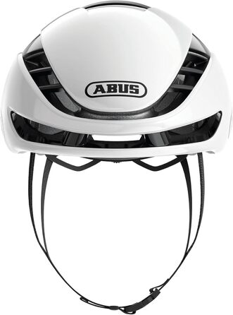 Шолом ABUS Gamechanger 2.0 Aero Helmet L (57-61 см) Білий (глянцевий)