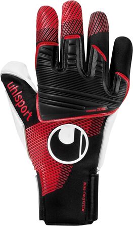 Рукавички воротаря uhlsport Unisex Youth Powerline Absolute Grip Reflex (10.5, чорний/червоний/білий)