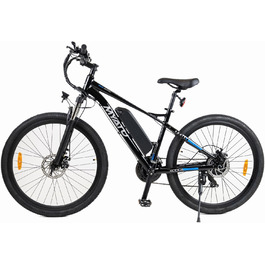 Велосипед MYATU E-Mountain 27,5 250W 48V Shimano 21-шв, чорний