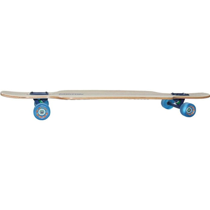 Дюймів Сині колеса Carlos - Profi Dropthrough Longboard Drop через Carver, 41.0 x 9.5