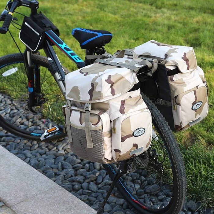 Багажник ZTZ Panniers, водонепроникний, рулонний, камуфляж