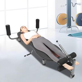 Тренажер для спини EurHomePlus Inversion Table, регульований, до 150 кг