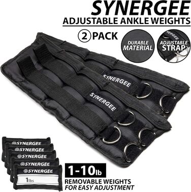 Обважнювачі Synergee Comfort Fit, 5-20 фунтів, універсальний розмір