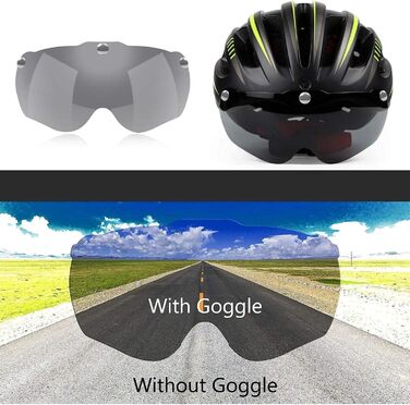 Велосипедний шолом Shinmax з візором, USB-ліхтарем, захистом від УФ, для дорослих, легкий, регульований, для MTB і шосе