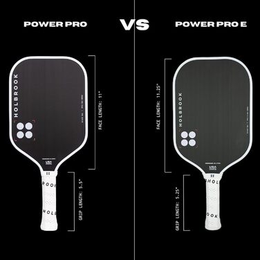 Професійна ракетка для піклболу Holbrook Pro Series Power Pro, USAPA сертифікована, для турнірів PPA