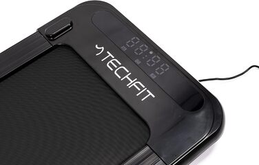 Бігова доріжка TechFit Wp-500, складна, 2 к.с., 6 програм, чорний