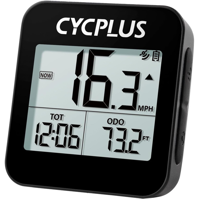 Велокомп'ютер CYCPLUS G1 GPS бездротовий водонепроникний спідометр IPX6