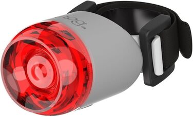 Світлодіодна велосипедна фара Knog Plug StVZO, передня або задня, чорна/червона/сіра