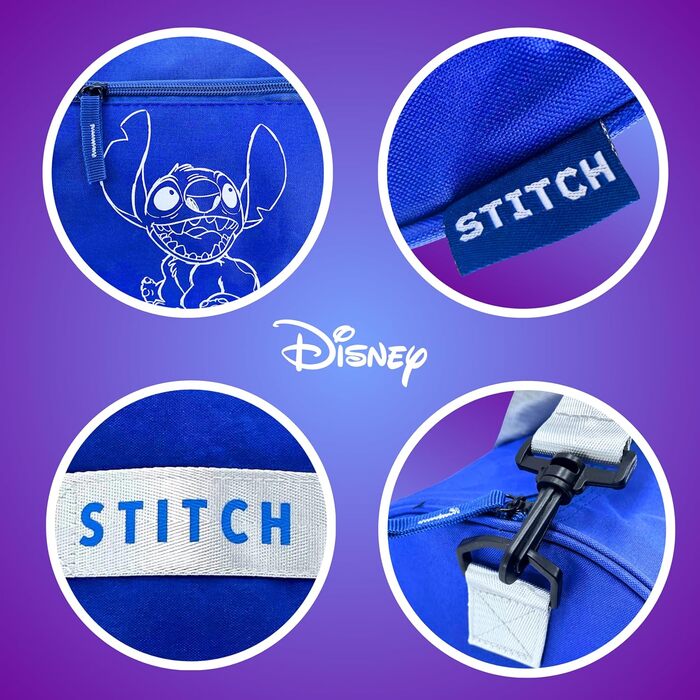 Спортивна сумка Disney Stitch, спортивна сумка для підлітків, дитяча сумка для багажу, аксесуари для зшивання, подарунок для дівчаток