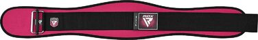 RDX 6.5 Тренувальні пояси Powerlifting Powerlifting Belt (PINK, L)