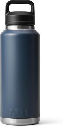 Термос-фляга YETI Rambler 1,4 л з кришкою Chug, синя