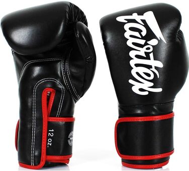 Боксерські рукавички Fairtex BGV-14, чорні, 12 унцій для ММА/Муай Тай