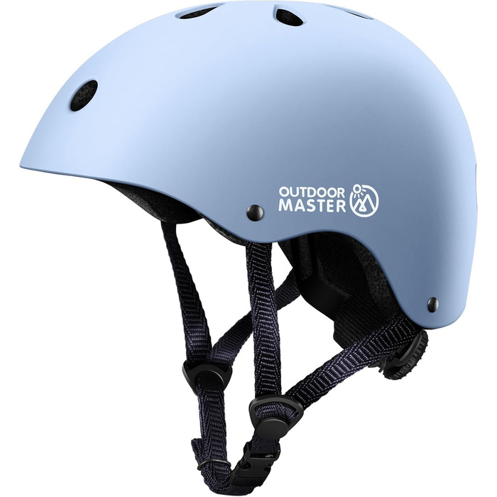 Дитячий та підлітковий велосипедний шолом OutdoorMaster, регульований, для скейтборду, самоката, баланс-байка та гіроскутера, знімна підкладка