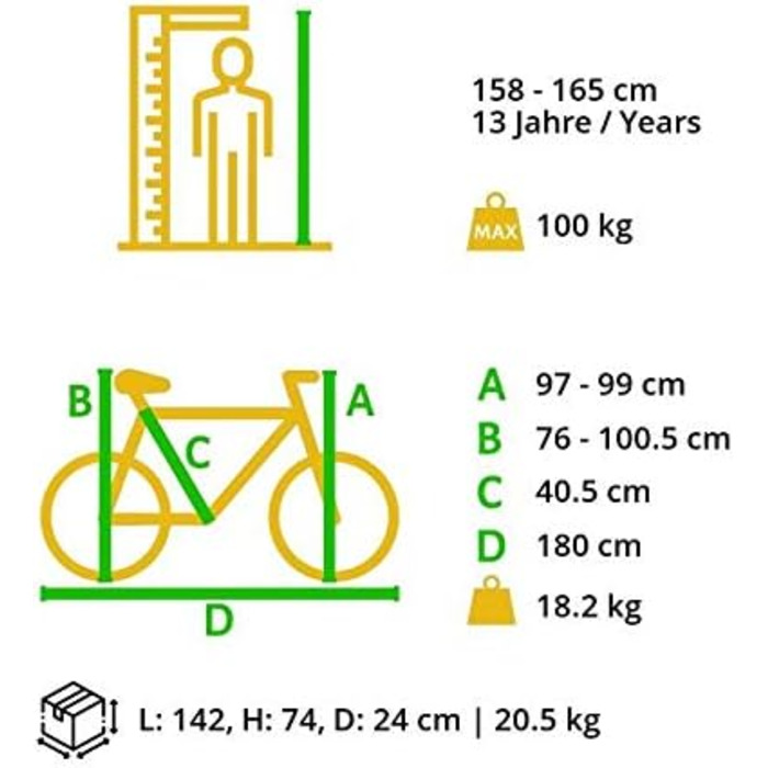 Алюмінієвий гірський велосипед BIKESTAR Hardtail Shimano 21 швидкісна передача, дискове гальмо 27,5 дюймові шини 14, 16, 18 дюймова рама Alu MTB СПРОБУЙТЕ БЕЗ РИЗИКУ 16-дюймовий кадр Синьо-зелений